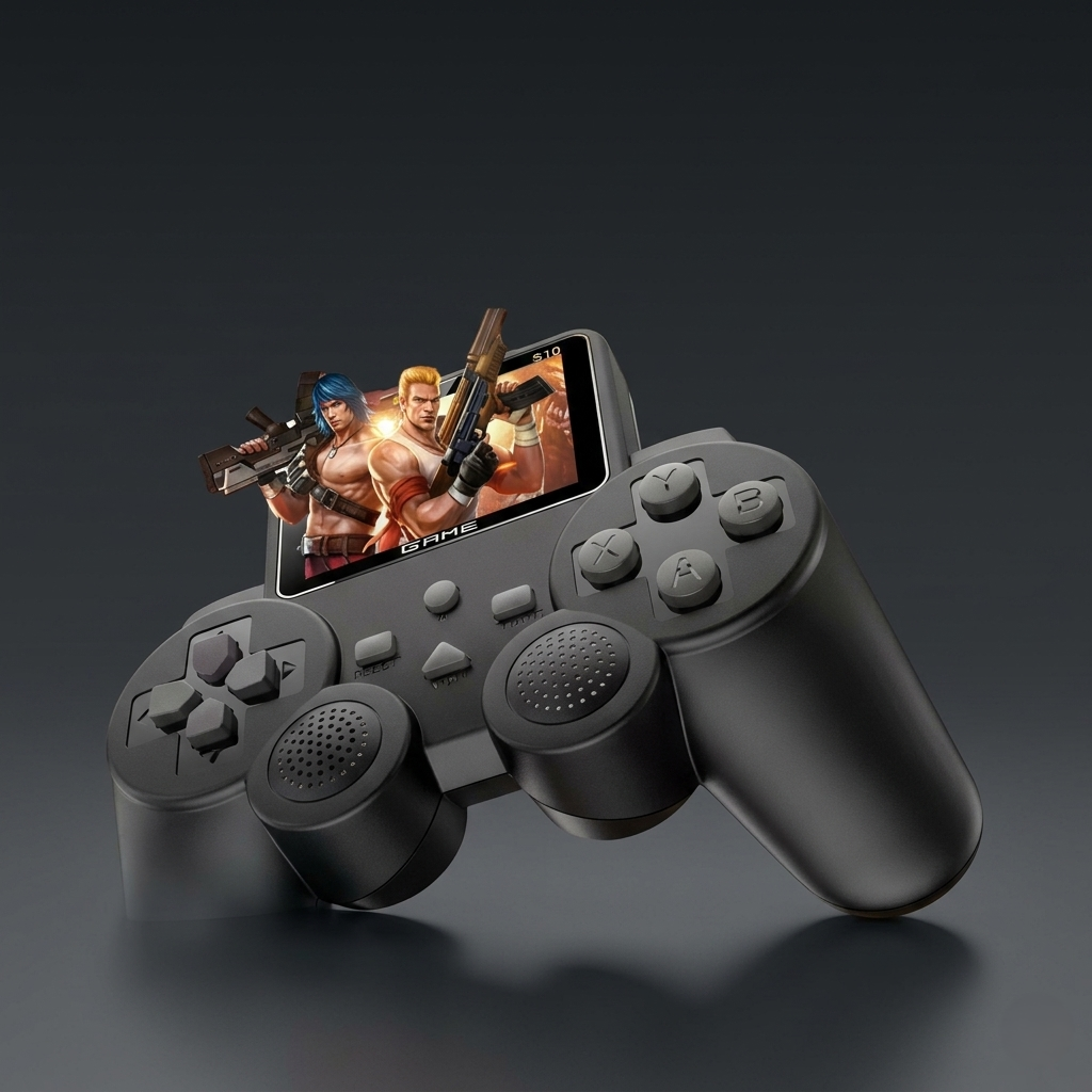Retro Game Console Controller – 520 Classic Games | TV Connect | Rechargeable