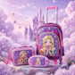 Kids Premium Trolley Backpack Set – Fun Character School Travel Collection