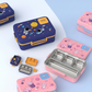 Kids Space-Themed Bento Lunch Box with Compartments