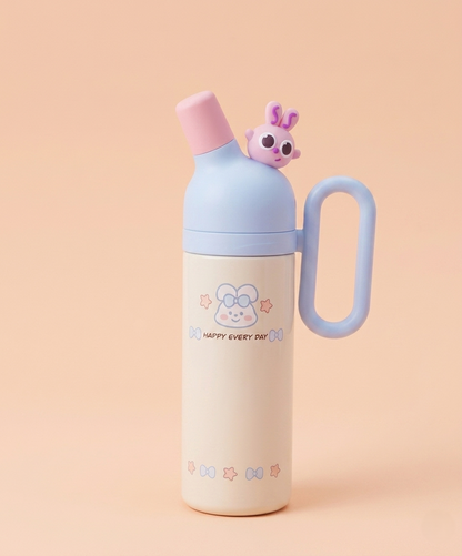 Stainless Steel Insulated Cartoon Sipper Bottle