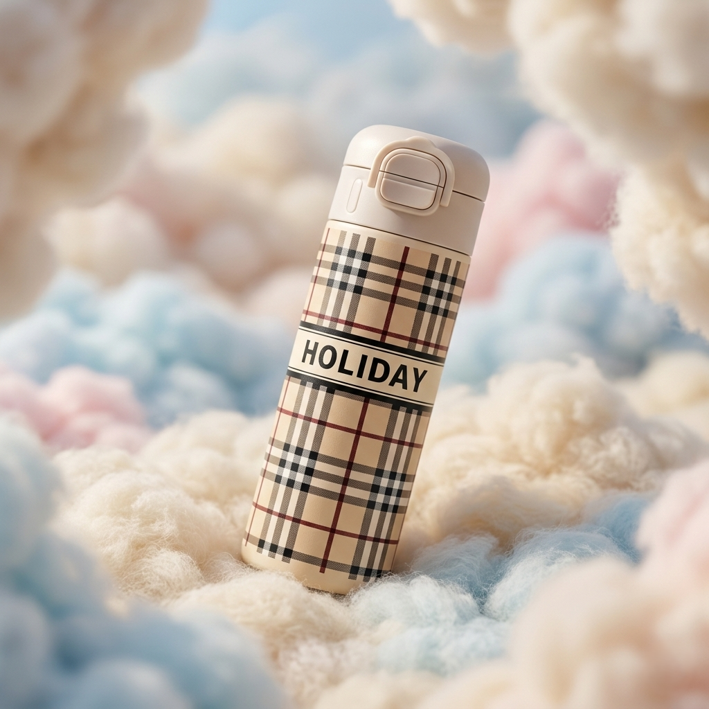 Kids Holiday Style Water Bottle – Leakproof, Safe & Easy to Carry