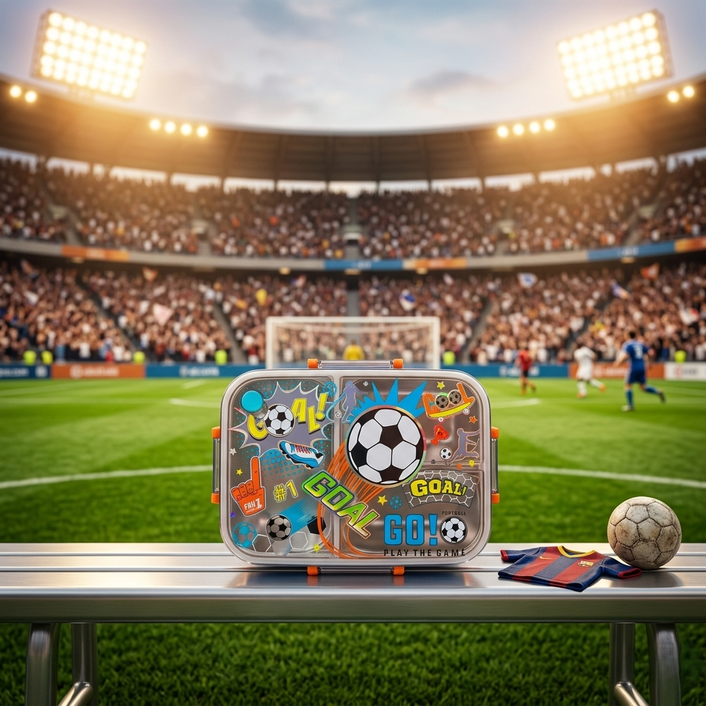 Kids Printed Lunch Box Collection – Fun Theme Bento Box for School & Travel